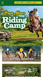 Mobile Screenshot of brynmawrridingcamp.com